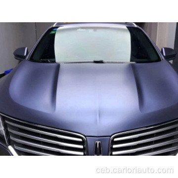 Satin metallic Storm Blue Wrap Vinyl